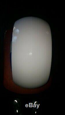 1930's Gas Pump Globe Tidex Oil Milk Glass Vintage Very Rare Original Excellent