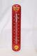 1940-50s Original Shell Oil Shellzone Antifreeze Vintage Thermometer