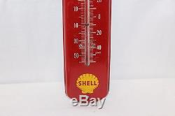 1940-50s Original Shell Oil ShellZone Antifreeze vintage thermometer