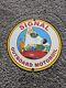 1960 Vintage Signal Gas Outboard Motoroil Porcelain Sign 12