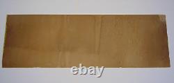 1960s VINTAGE MFA OIL SIGN OIL CAN ADVERTISING SIGN MFA GOLD BOND DOG GRAPHIC