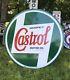 Antique Vintage Old Style Castrol Motor Oil Sign. 36! Wow
