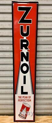 Antique Vintage Old Style Gas Oil Vertical Signs 5ft Tall ALL 4