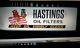 Awesome Lighted Vintage Hastings Oil Filters Sign. Look