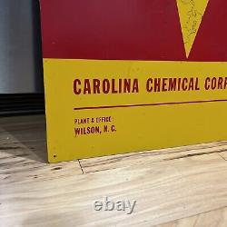 C. 1960s Original Vintage Champion Chemicals Sign Metal Boxer Dealer Sign Gas Oil