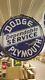 Dodge Plymouth Porcelain Sign Vintage Collectable Mancave Gas Oil
