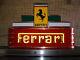 Ferrari Neon Sign! Metal Vintage New Style Gas & Oil Man Cave