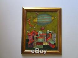 Ferruccio Painting Abstract Modernism Expressionism Surrealism Cubism Vintage