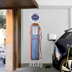 Ford Authorized Service 60 Gas Pump Home Wall Decor With Vintage Design