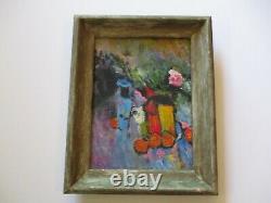 Gerald Payne Rowles B. 1929 Painting Expressionist Modernist Abstract Vintage