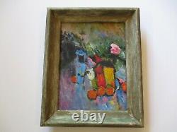 Gerald Payne Rowles B. 1929 Painting Expressionist Modernist Abstract Vintage