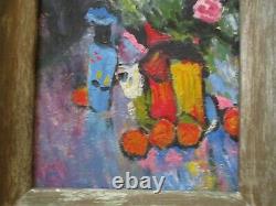 Gerald Payne Rowles B. 1929 Painting Expressionist Modernist Abstract Vintage