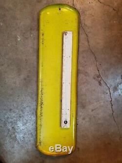 HUGE VINTAGE TRIPLE XXX ROOTBEER SODA POP METAL THERMOMETER Gas Station oil