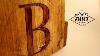 How To Wood Burn Rustic Letters Into Wood