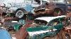 Huge Classic Car Junkyard Wrecked Vintage Muscle Cars