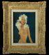 Jean Gabriel Domergue (french, 1889-1962) Oil On Board Nu De Femme Blonde