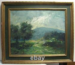 John Koenig Vintage Impressionist Mountain Landscape Listed New Mexico Artist