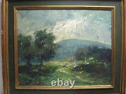 John Koenig Vintage Impressionist Mountain Landscape Listed New Mexico Artist