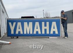 Large Vintage YAMAHA DEALER SIGN