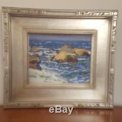 Listed Whitney Myron Hubbard (1875-1965) Oil Seascape Signed, Dated 1922