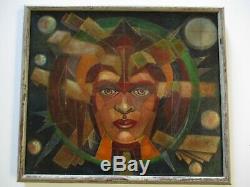 Mystery Painting Surrealism Cubism Sculpture Portrait Pop Op Modernism Vintage