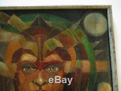 Mystery Painting Surrealism Cubism Sculpture Portrait Pop Op Modernism Vintage