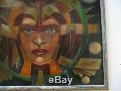 Mystery Painting Surrealism Cubism Sculpture Portrait Pop Op Modernism Vintage