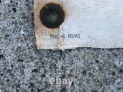 ORIGINAL Vintage BLACK & DECKER POWER POLISHING Vitri-Glaze Sign BANNER Gas Oil