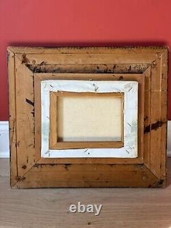 Original Antique Vintage Oil Painting Signed By The Artist Nautical