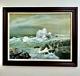 Original Vintage Oil Seadscape Signed 50% Off Listed Price Free Shipping