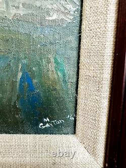 Original Vintage Oil seadscape signed 50% off listed Price Free Shipping
