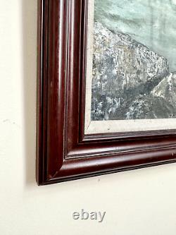Original Vintage Oil seadscape signed 50% off listed Price Free Shipping