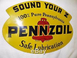 Pennzoil Oil Can Rack Display 1947 Rare Vintage Antique Very Nice Gas Petro Wow