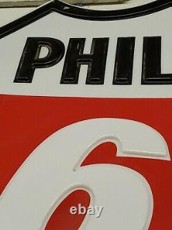 Phillips 66 Lighted Sign Gas Oil Vintage Collectable Man Cave Garage Decor