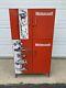 Rare Vintage 2 Piece Ford Motorcraft Parts Cabinet From Dealer Gas & Oil Sign