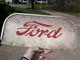 Rare Vintage 1950's Ford Motor Company Oil Gas Original Old Sign Service Parts