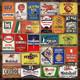 Reproduced Vintage Tin Signs, Gas Oil Retro Advert Metal Sign For Garage Man Cav