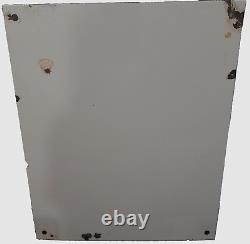 Sign porcelain vintage GARGOYLE MOBILOIL Vacuum Oil Company