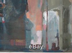 Signed 1960's Modernism Painting Abstract Expressionism Mystery Artist Vintage
