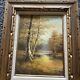 Signed Phillip Cantrell Vintage Oil Painting Landscape Scenery. Authentic