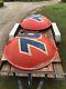 Union 76 Gas Oil Sign 7 Two Piece Ball Vintage Service Station