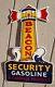 Vc Vintage Concepts Beacon Security Gasoline Lighthouse Porcelain Sign Gas Oil