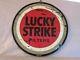 Vintage 1960's Lucky Strike Cigarettes Tobacco Gas Oil 2 Sided 20 Metal Sign