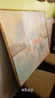 VINTAGE LEE REYNOLDS ORIGINAL OIL PAINTING SIGNED ABSTRACT ART F can deliver