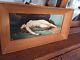 Vintage Antique Reclining Nude Oil Painting Signed Beautiful