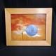 Vtg Judith Ernst Cherry Tromp L'oeil Surrealist Painting Signed With Paperwork