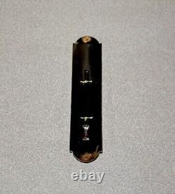 Vintage 12 Ford V8 Porcelain Thermometer Sign Car Gas Oil Truck