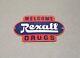 Vintage 12 Rexall Drug Store Motor Oil Porcelain Sign Car Gas