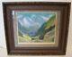 Vintage 1920's Artist Signed Oil Painting Beautiful Landscape Pueblo Colorado