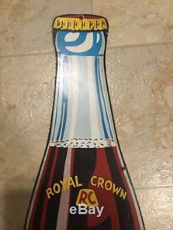 Vintage 1936 Royal Crown Cola Nehi Bottle Sign Mens Bathroom Sign Gas Oil Soda